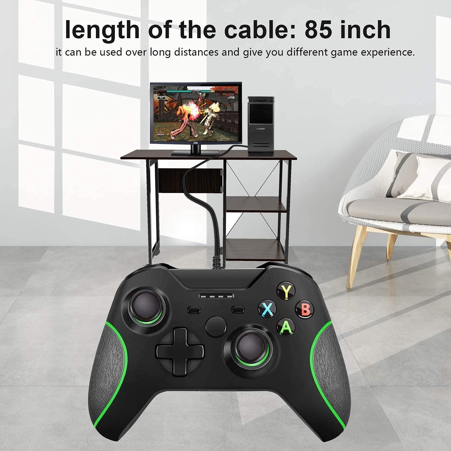 Y Team Controller for Xbox 1, Wired Controller for Xbox One Game Controller for Xbox